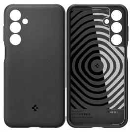spigen-etui-essential-sandblast-do-galaxy-m35-5g-wysoka-ochrona-matte-black