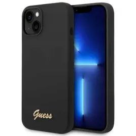 guess-pokrowiec-hard-case-do-iphone-14-plus-15-plus-6-7-silicone-gold-logo