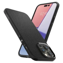 spigen-liquid-air-etui-do-iphone-14-pro-matte-black-lekka-ochrona