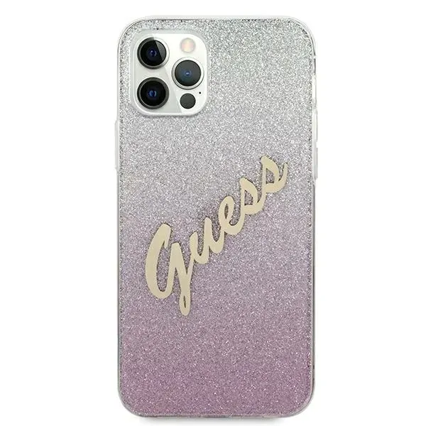 guess-etui-hardcase-do-iphone-12-pro-max-67-glitter-gradient-script-przeznaczenie-apple
