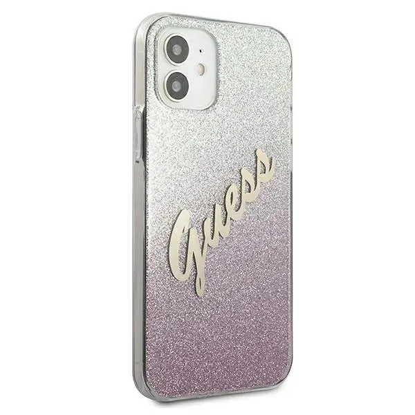 guess-etui-hard-case-do-iphone-12-mini-54-glitter-gradient-script-z-modern