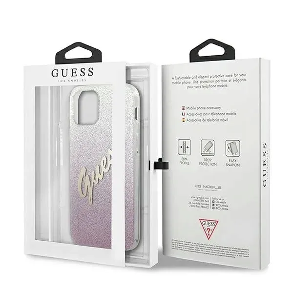 guess-etui-hard-case-do-iphone-12-mini-54-glitter-gradient-script-z-modern