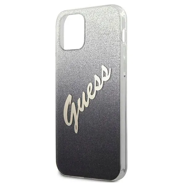 guess-etui-hard-case-do-iphone-12-mini-54-glitter-gradient-script