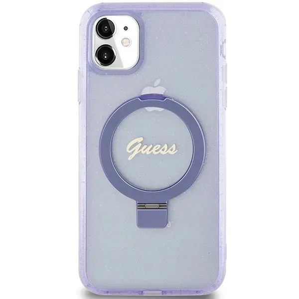 guess-etui-hardcase-do-iphone-11-xr-6-1-ring-stand-script-glitter-przeznaczenie-apple