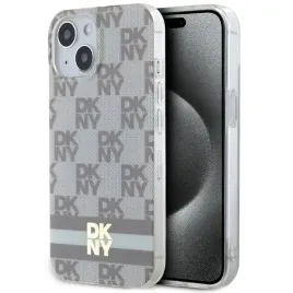etui-dkny-iml-checkered-mono-pattern-do-magsafe-do-iphone-15-14-13-bezowe