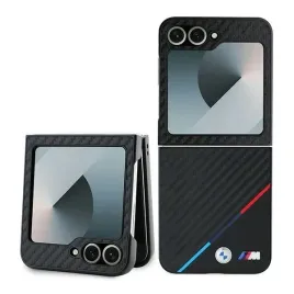 bmw-etui-hardcase-do-samsung-z-flip-6-f741-carbon-tricolor-ochrona