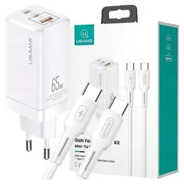 usams-ladowarka-sieciowa-2xusb-c-usb-gan-65w-do-telefonow-apple-iphone-pd