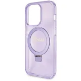 guess-pokrowiec-hardcase-do-iphone-13-pro-max-61-ring-stand-script-glitter-material-tworzywo-sztuczne