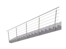 balustrada-nierdzewna-6m-wypelnienie-poziome-mocowanie-boczne-6000mm-satyna