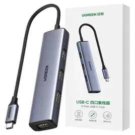ugreen-hub-4x-usb-3-2-gen-1-do-komputera-usb-typ-c-szybka-transmisja-danych