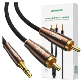 ugreen-kabel-audio-2x-rca-do-jack-3-5mm-2m-do-konsoli-gier-i-systemow