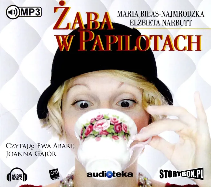 zaba-w-papilotach-audiobook-autor-elzbieta-narbutt-maria-bilas-najmrodzka