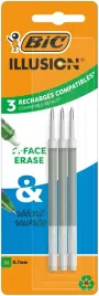 wklad-bic-illusion-gel-zielony-blister-3szt