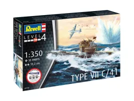 revell-starter-kit-1-350-german-submarine-type-vii-c-41-rev-75154
