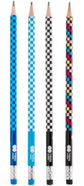 paczka-olowek-trojkatny-skate-2b-z-gumka-happy-color-24-szt