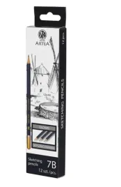 olowek-do-szkicowania-7b-artea-box-12szt-astra