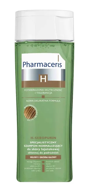 PHARMACERIS H-SEBOPURIN Szampon Normalizujący Do Skóry Łojotokowej - 250 ml