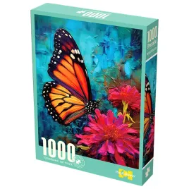 puzzle-1000-butterfly-sniffing-flowers