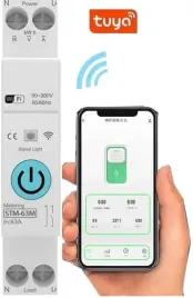 bezpiecznik-przekaznik-licznik-wifi-16a-63a-pomiar-pradu-tuya-smart-szyna