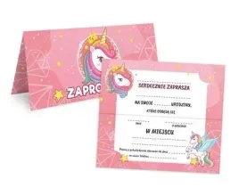zaproszenie-na-urodziny-jednorozec-10szt