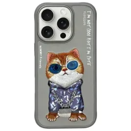 nimmy-etui-case-pokrowiec-do-iphone-16-pro-6-3-szary-ochrona-glass-cool-cat