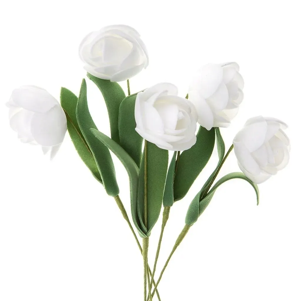 roze-biale-5szt