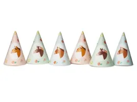 czapeczki-konie-16cm-6szt