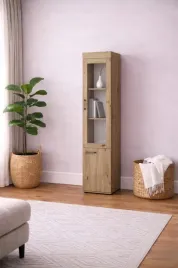 witryna-45-cm-dab-artisan-do-salonu-szafka-regal