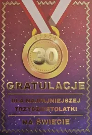 karnet-urodziny-30-medal-damskie