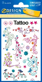 tatuaze-kwiaty-i-motyle