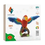 origami-3d-papuga