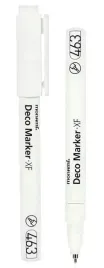 marker-akrylowy-deco-463-xf-bialy-6szt-monami