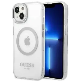 guess-etui-case-hard-do-iphone-14-15-13-6-1-do-magsafe-silver-metal-outline