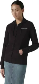 bluza-damska-champion-full-zip-hoodie-sweatshirt-czarna-118099-kk00-rozm-xs