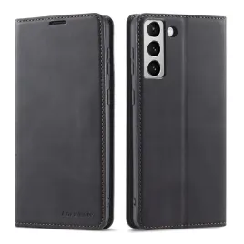 forwenw-etui-skorzane-do-samsung-galaxy-s25-portfel-stojak-czarny-szklo