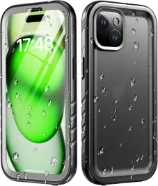 cozycase-etui-wodoodporne-360-do-iphone-15-plus-ip68-pol-mat-czarne