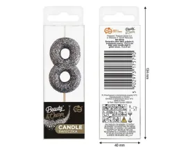 swieczka-piker-8-czarna-brokatowa-11x3-5-cm