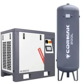 kompresor-srubowy-cormak-230v-30kw-zbiornik-cisnieniowy-pionowy-200-l