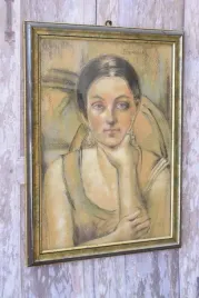 olga-boznanska-zamyslona-kobieta-portret-obraz
