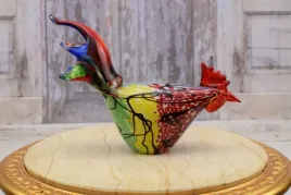kogut-szklo-murano-kogut-kogucik-figura