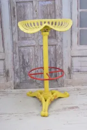 zeliwne-stabilne-krzeslo-obracane-hoker-mega-wygodne-zolte