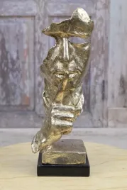 figura-z-brazu-twarz-proszaca-o-cisze-cisza-braz-srebrzony