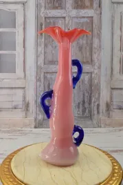 wazon-rozowo-niebieski-murano-style-grube-wloskie-szklo-prezent
