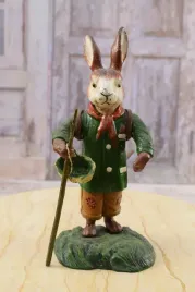 zeliwna-stara-figura-krolik-z-koszem-unikalna-figurka-vintage