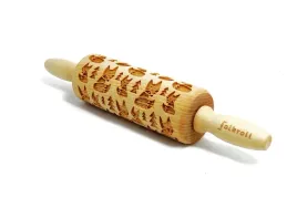 walek-grawerowany-wzor-liski-lisy-jesien-jesienny-dekoracyjny-wielkosc-24cm
