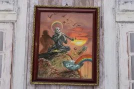 beksinski-abstrakcja-kosciotrup-tecza-obraz