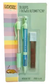zestaw-dlugopis-i-olowek-automatyczny-rysiki-loozz-pastel-majewski