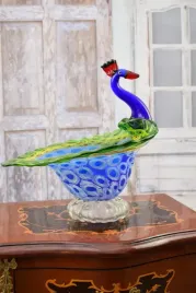 wielkie-szklo-murano-glass-patera-paw-figura