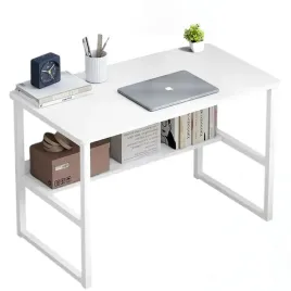 biurko-komputerowe-stolik-loft-biale-mlodziezowe-z-polka-nowoczesne-100-cm