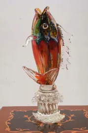 szklo-murano-style-wazon-na-kwiaty-ryba-figura